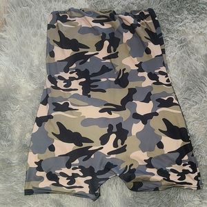 Ladies camo romper